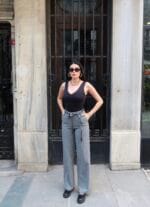 Linda Twil Kumaş Aksesuarlı Pantolon - Görsel 4