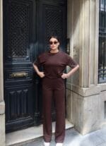 Oysho Kumaş Kolları Taşlı Takım - Görsel 3