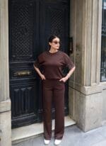 Oysho Kumaş Kolları Taşlı Takım - Görsel 4