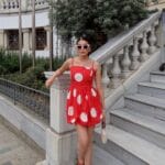 toptan poplin balon elbise
