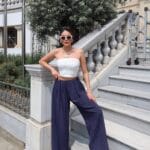 toptan kırışık kumaş pantolon