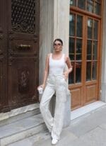 toptan leopar desenli pantolon