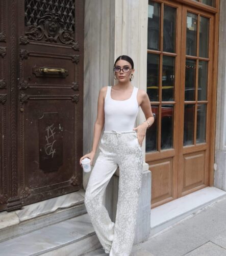 toptan leopar desenli pantolon