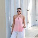 toptan tokalı boyundan bağlamalı bluz