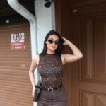 toptan leopar transparan crop