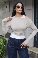 Viscon Kumaş Atletli İkili Bluz - Görsel 22