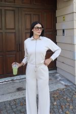 Oysho Kumaş Fermuarlı Biyeli Takım - Görsel 5