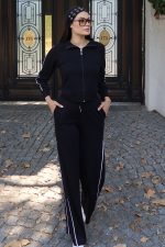 Oysho Kumaş Fermuarlı Biyeli Takım - Görsel 13