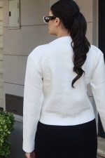 Triko Cepli Düğmeli Ceket - Görsel 5