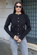 Triko Cepli Düğmeli Ceket - Görsel 23