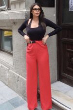 Linda Twill Kumaş Kemer Detay Pantolon - Görsel 16