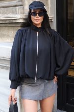 Linda Twill Kumaş Çift Fermuarlı Astarlı Ceket - Görsel 27