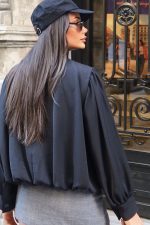 Linda Twill Kumaş Çift Fermuarlı Astarlı Ceket - Görsel 31