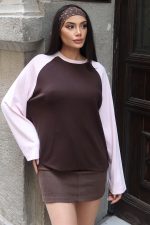 Oysho Kumaş Çift Renkli Bluz - Görsel 6