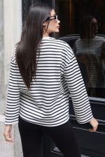 Oysho Kumaş Çizgili Bluz - Görsel 13