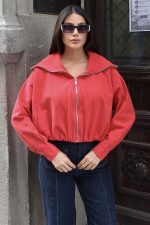 Gabardin Kumaş Şal Yaka Astarlı Fermuarlı Ceket - Görsel 12