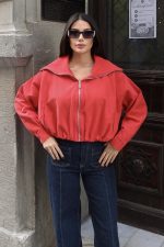 Gabardin Kumaş Şal Yaka Astarlı Fermuarlı Ceket - Görsel 2