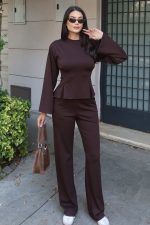 Oysho Kumaş Volanlı Takım - Görsel 4