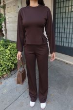 Oysho Kumaş Volanlı Takım - Görsel 8