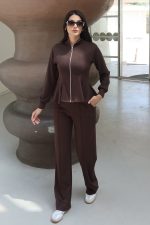 Oysho Kumaş Sırtı Bağlamalı Fermuarlı Takım - Görsel 2