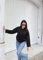 Toptan Scuba Kumaş Polo Yaka Düğmeli Hırka 3058 - Kechi Woman
