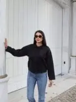 Toptan Scuba Kumaş Polo Yaka Düğmeli Hırka 3058 - Kechi Woman