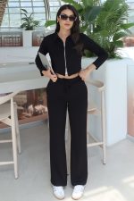Oysho Kumaş Polo Yaka Çift Fermuarlı Takım - Görsel 29